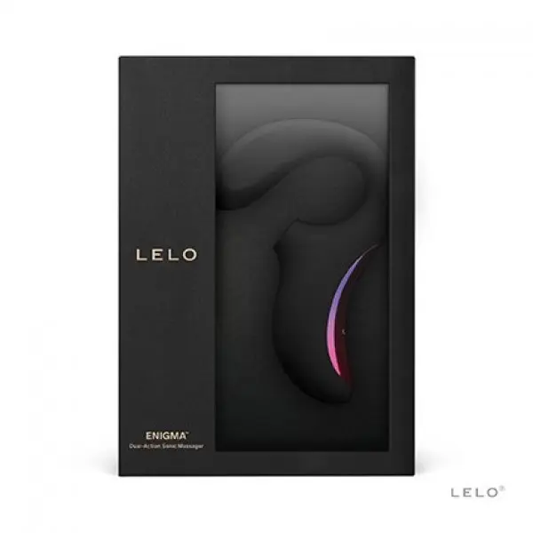 Enigma LELO Vibrador Duplo com Ondas Sônicas de Prazer e Aplicativo Enigma LELO Vibrador Duplo com Ondas Sônicas de Prazer e Aplicativo