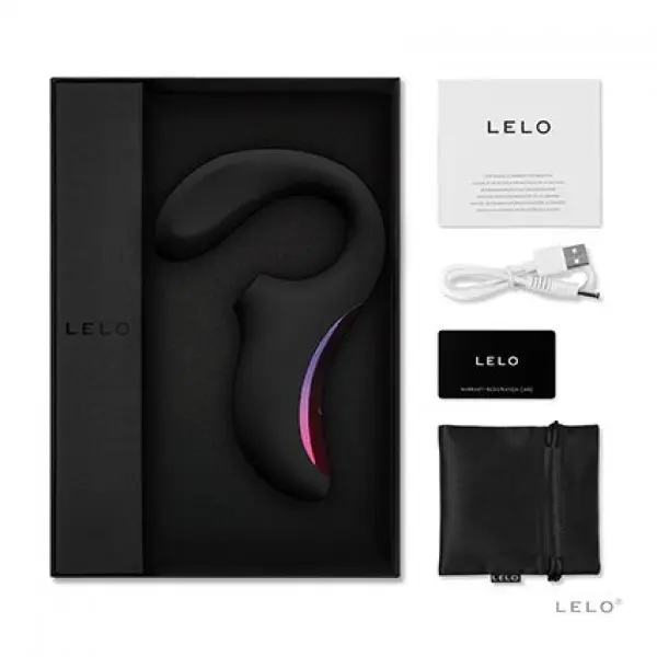 Enigma LELO Vibrador Duplo com Ondas Sônicas de Prazer e Aplicativo Enigma LELO Vibrador Duplo com Ondas Sônicas de Prazer e Aplicativo