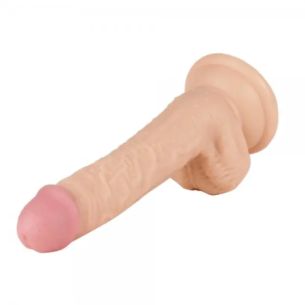 Pênis de Borracha Realístico com Ventosa 18x3,7cm Pênis de Borracha Realístico com Ventosa 18x3,7cm