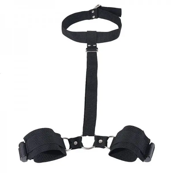 Kit Bondage Algema para Pulso e Pescoço