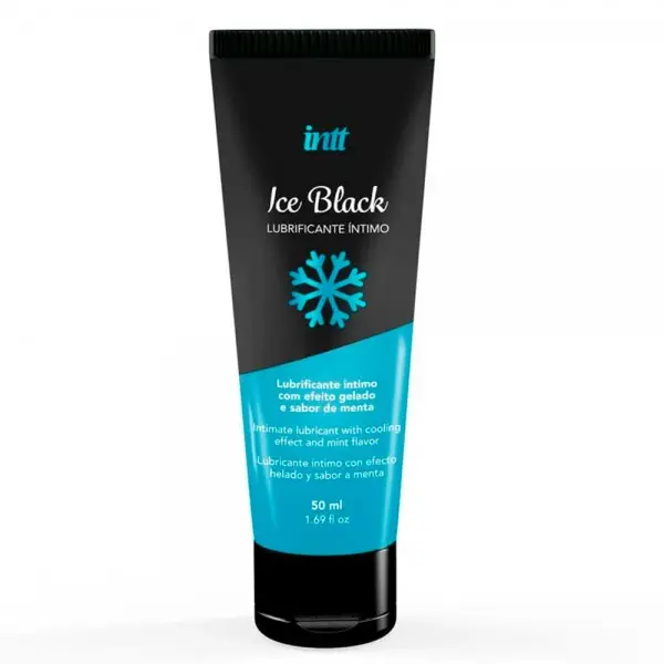 Ice Black Lubrificante Íntimo a Base de Água Sabor Menta Intt Ice Black Lubrificante Íntimo a Base de Água Sabor Menta Intt