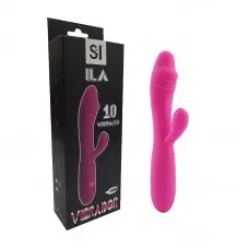 Vibrador Recarregável Ponto G e Clitóris Ila