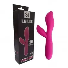 Vibrador Recarregável Ponto G e Clitóris Lelis