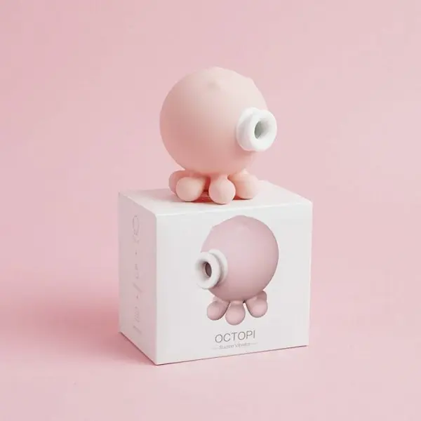 Octopi Sugador de Clitóris e Mamilos com Pulsação S-Hande Octopi Sugador de Clitóris e Mamilos com Pulsação S-Hande