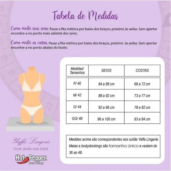 Conjunto Rendado sem Bojo com Calcinha Fio com Top