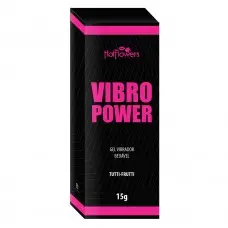 Vibro Power Tutti Frutti Gel Vibrador Beijável Hot Flowers