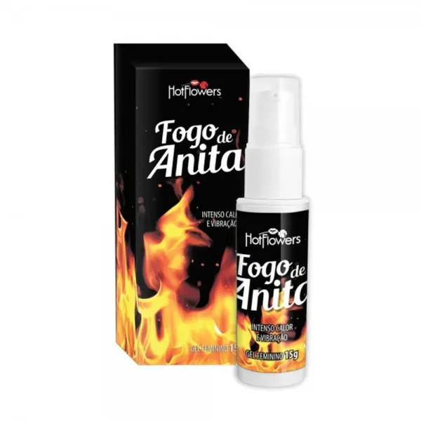 Fogo De Anita Gel Excitante Feminino Que Esquenta e Vibra Hot Flowers Fogo De Anita Gel Excitante Feminino Que Esquenta e Vibra Hot Flowers