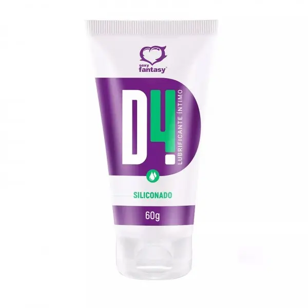 Lubrificante Íntimo Siliconado D4 Sexy Fantasy 60g