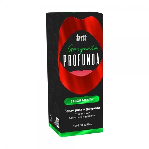 Garganta Profunda Spray Dessensibilizante com Sabor Intt Garganta Profunda Spray Dessensibilizante com Sabor Intt