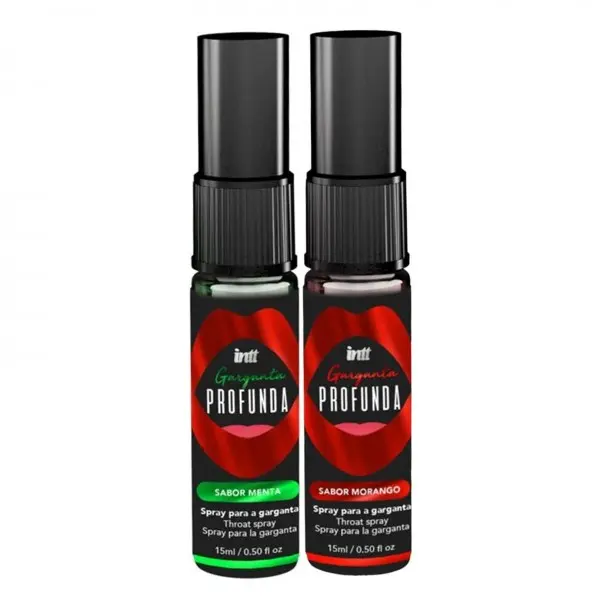 Garganta Profunda Spray Dessensibilizante com Sabor Intt Garganta Profunda Spray Dessensibilizante com Sabor Intt