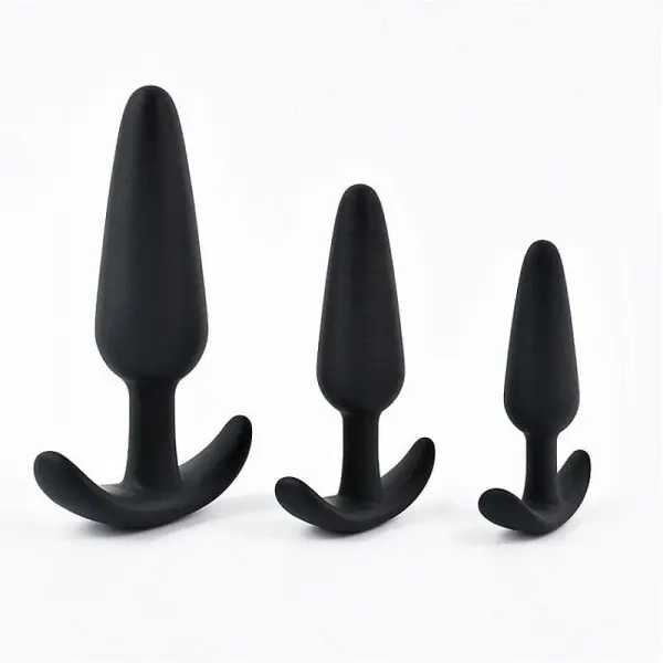 Plug Anal em Silicone Aveludado 12,3cm x 3,1cm Plug Anal em Silicone Aveludado 12,3cm x 3,1cm