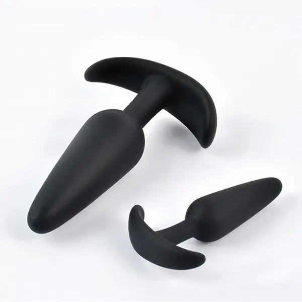 Plug Anal em Silicone Aveludado 12,3cm x 3,1cm Plug Anal em Silicone Aveludado 12,3cm x 3,1cm