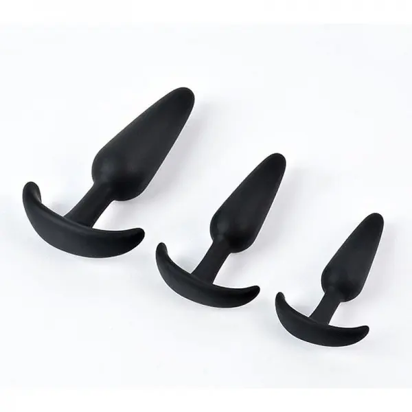 Plug Anal em Silicone Aveludado 12,3cm x 3,1cm Plug Anal em Silicone Aveludado 12,3cm x 3,1cm