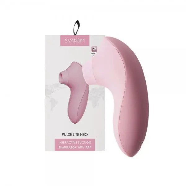 Svakom Pulse Lite Neo Vibrador e Sugador de Clitóris Recarregável Svakom Pulse Lite Neo Vibrador e Sugador de Clitóris Recarregável