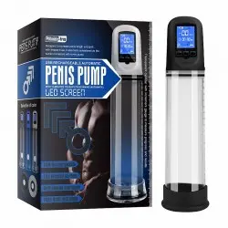 Bomba Peniana Elétrica Recarregável Phthalate Pênis Pump