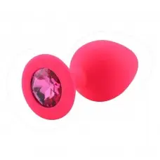 Plug Anal em Silicone Aveludado Médio Plug Anal em Silicone Aveludado Médio