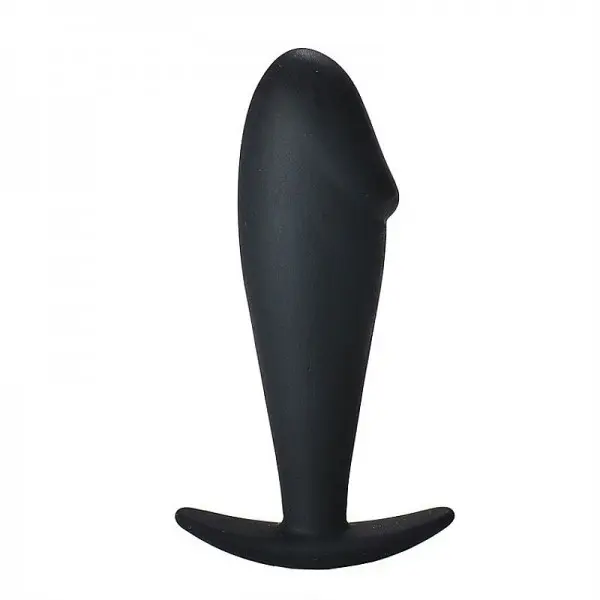 Plug Anal em Silicone com Glande 10x3cm Plug Anal em Silicone com Glande 10x3cm