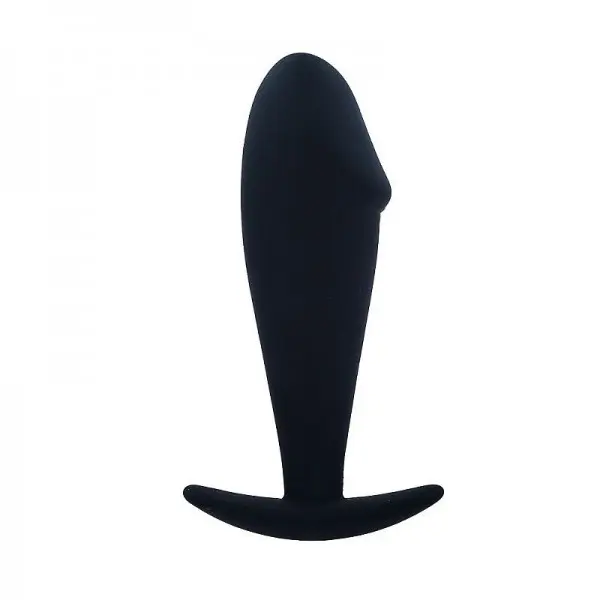 Plug Anal em Silicone com Glande 10x3cm Plug Anal em Silicone com Glande 10x3cm