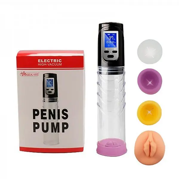 Bomba Peniana Elétrica High Vacuum Electric Magical Kiss Bomba Peniana Elétrica High Vacuum Electric Magical Kiss