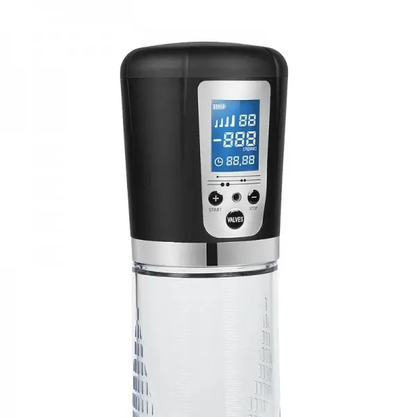 Bomba Peniana Automática Recarregável com Painel em LCD Bomba Peniana Automática Recarregável com Painel em LCD