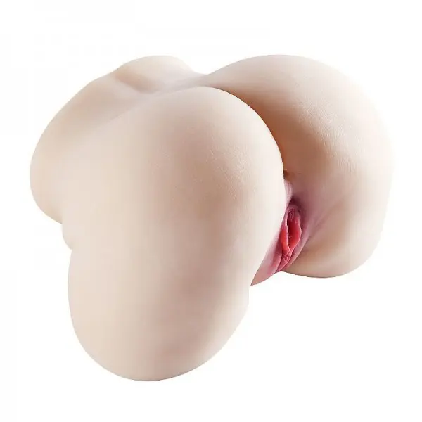 Masturbador Masculino Realístico Formato Bunda Vagina e Ânus com Vibrador Masturbador Masculino Realístico Formato Bunda Vagina e Ânus com Vibrador
