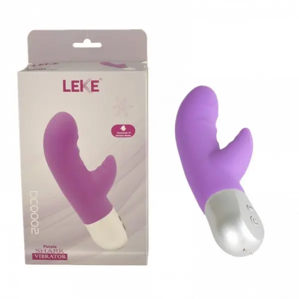 Vibrador Duplo para Ponto G e Clitóris com Saliências Recarregável e 10 Vibrações