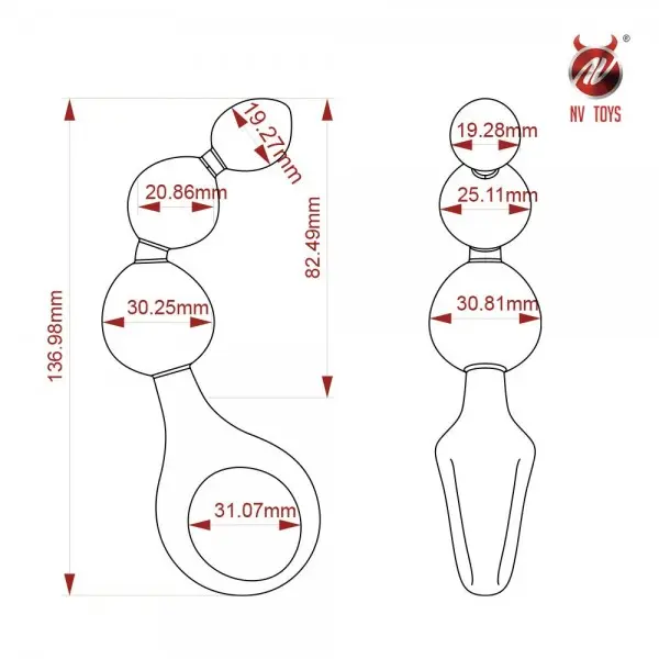 Bolas Kegel para Pompoarismo ou Estimulo Anal