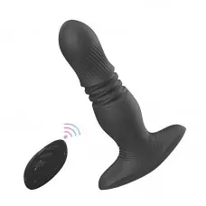 Plug Anal com Vibração e Movimento de Vai e vem Roy RCT