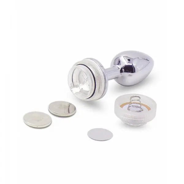 Plug Anal com Led Tamanho Médio 13 Cores Plug Anal com Led Tamanho Médio 13 Cores