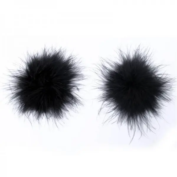 Nipple Estilo Pompom com Plumas Yaffa