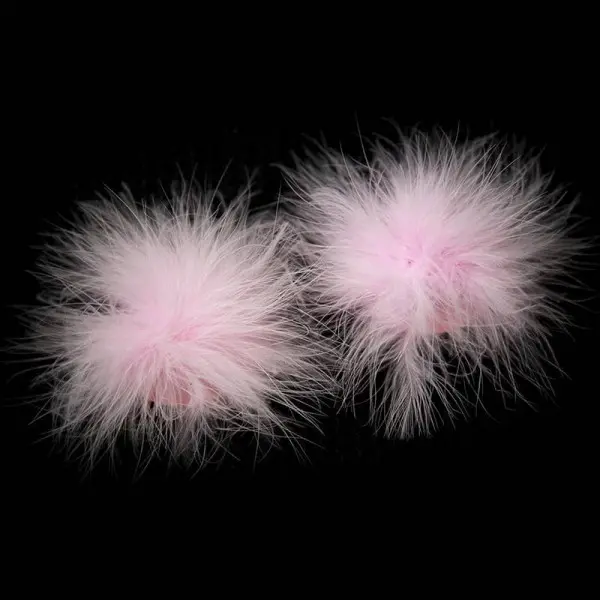 Nipple Estilo Pompom com Plumas Yaffa