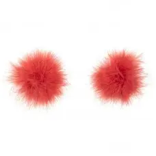 Nipple Estilo Pompom com Plumas Yaffa