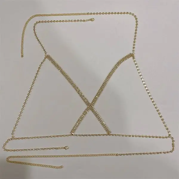 Body Chain para Seios em Metal Body Chain para Seios em Metal