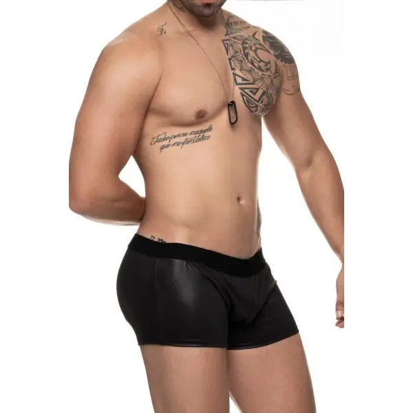 Cueca Masculina Boxer Preta em Cirre SD