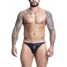 Cueca Masculina com Lateral Fina em Cirre Preto