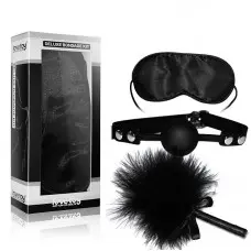 Kit BDSM Bondage Luxo 2 Lovetoy com 3 Peças Kit BDSM Bondage Luxo 2 Lovetoy com 3 Peças