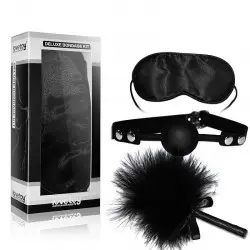 Kit BDSM Bondage Luxo 2 Lovetoy com 3 Peças Kit BDSM Bondage Luxo 2 Lovetoy com 3 Peças