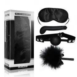 Kit BDSM Bondage Luxo 4 Lovetoy com 4 Peças Kit BDSM Bondage Luxo 4 Lovetoy com 4 Peças