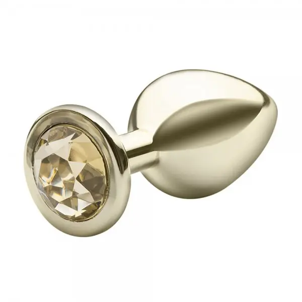 Plug Anal Médio Lite Plug com Joia Plug Anal Médio Lite Plug com Joia