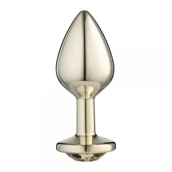 Plug Anal Médio Lite Plug com Joia Plug Anal Médio Lite Plug com Joia