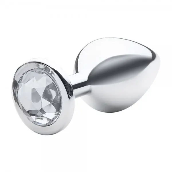 Plug Anal Médio Lite Plug com Joia Plug Anal Médio Lite Plug com Joia