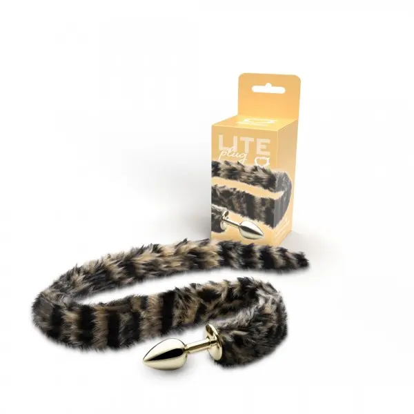 Plug Anal com Rabo Longo Coleção Lite Plug Plug Anal com Rabo Longo Coleção Lite Plug