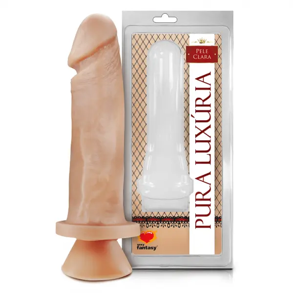 Pênis Realístico com Ventosa 17,5cm X 4,4 cm Pênis Realístico com Ventosa 17,5cm X 4,4 cm