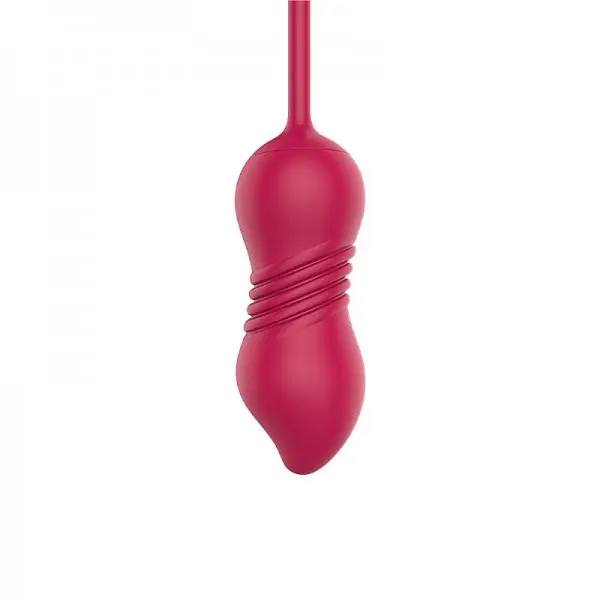 Rosa Sugador de Clitóris com Pulsação e Vai e Vem Immortal Flower Five