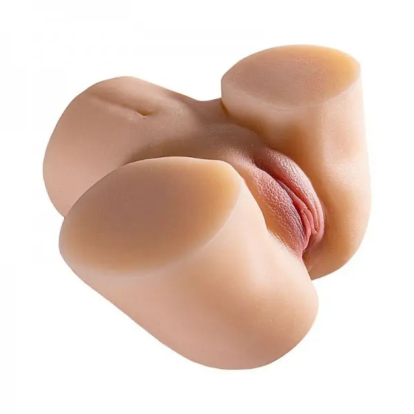 Masturbador Masculino Cyberskin em Formato de Bunda com Vagina e Ânus Maig II