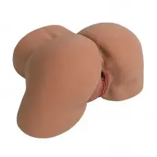 Masturbador Masculino Cyberskin em Formato de Bunda com Vagina e Ânus Maig II