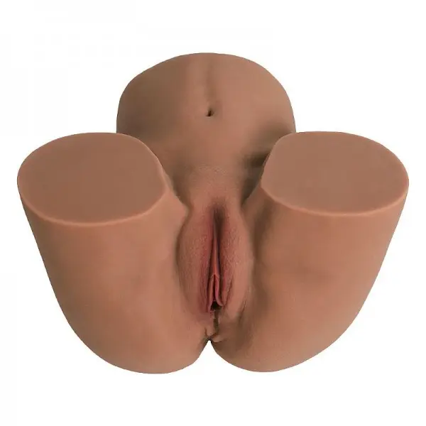 Masturbador Masculino Cyberskin em Formato de Bunda com Vagina e Ânus Maig II