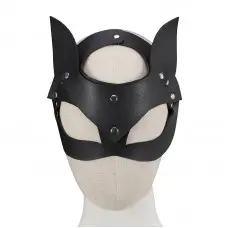 Máscara Sado Feminina de Mulher Gato Máscara Sado Feminina de Mulher Gato
