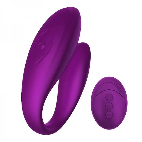 Vibrador de Casal com Controle Remoto 10 Vibrações Vibrador de Casal com Controle Remoto 10 Vibrações