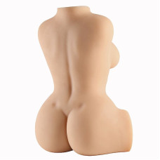 Masturbador Masculino Formato Meio Corpo Sentado com Sucção e Som RCT